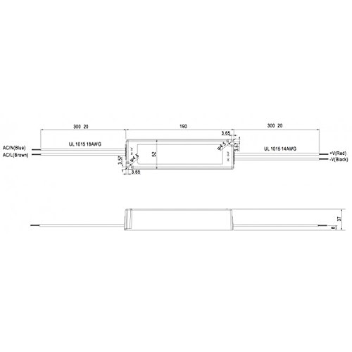Alimentazione LED 12 V 100 W IP67 ingresso 230 VAC
