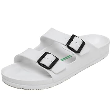 SAGUARO Donna Estivi Sabot Eva Bianco 41