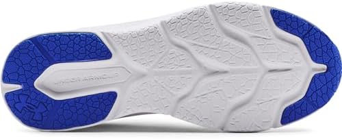 Under Armour Men's Shadow --Running Shoe, (103) White/White/Versa Blue, 7 | Image 4