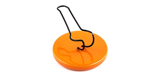 Repose-pipe Savinelli en céramique orange 110x110x79 mm
