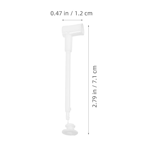 ibasenice Windmühlen Zubehör 100 Stück Kunststoff Winkelstücke Für DIY Garten Windräder Montage Balkon Terrasse Windmühlen BAU Zubehör