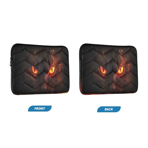 Funda para portátil Cat Fire Eyes de 13-14 pulgadas miniatura 2