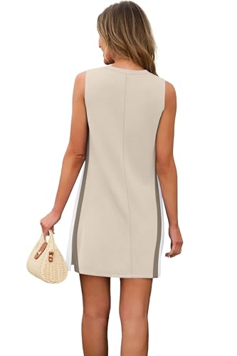 Image of Sampeel Dresses for Women 2025 Casual Summer Sundresses Sleeveless Tank Dress Fashion Outfits