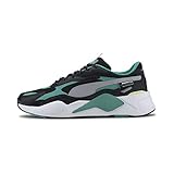 puma mercedes jacke  PUMA Mercedes RS-Cube Sneaker Black-Spectra Green-White UK 8_Adults_FR 42