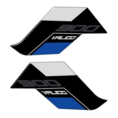 Autocollants Moto VOGE 900DSX 2024 Kit Protection Réservoir Bleu X-6