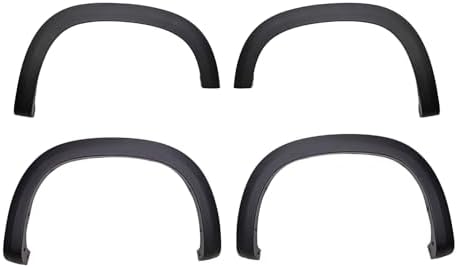 TrailFX OE-Style Fender Flares Smooth Paintable Polypropylene Set of 4