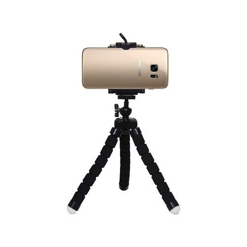 Tripé Flexivel p/Celular Mini 16cm - Preto