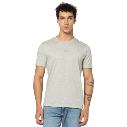 Image of Men Printed Regular fit Half Sleeve Round Neck T-Shirt