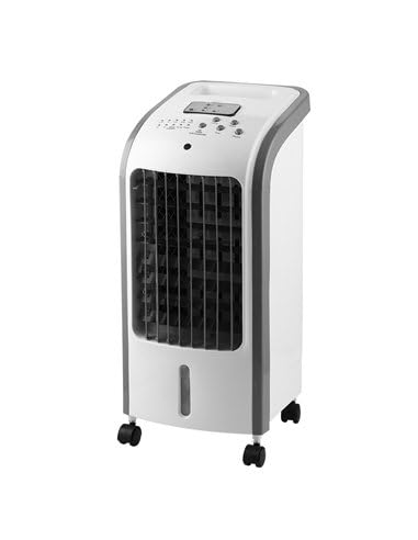 Climatizador evaporativo "Nirvana" con mando a distancia y temporizador (80W 3 velocidades función de acumulación de frío)