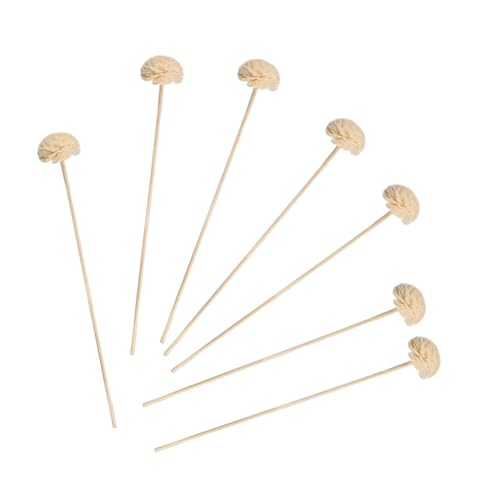 RORPOIR Flower Aroma Stick Diffuser Set 10pcs Essential Oil Sticks for DIY Aromatherapy Non-Flame Design