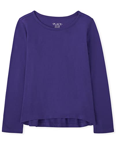 Image of The Children's Place Girls High Low Basic Layering Tee