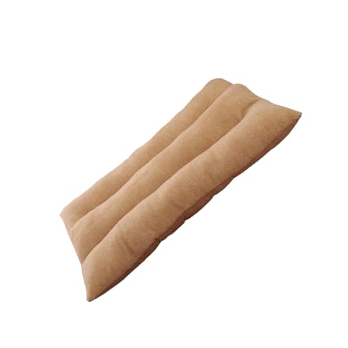 SUPVOX Warm Pet Bed Cushion for Dogs Light Coffee Color PP Cotton Stuffed Dog Sleeping Pad Supplies for Autumn and Winter for Indoor Use