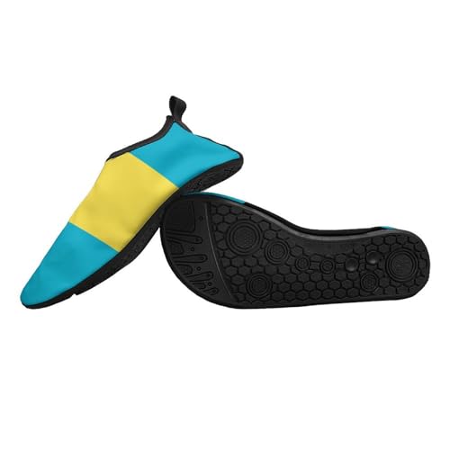 Bahamas Flag Water Shoes for Women Men Quick-Dry Aqua Socks Swim Beach Barefoot Yoga Surf Pool Camping2