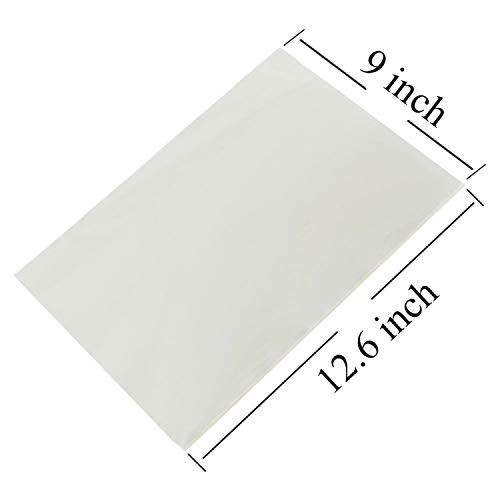 rice paper edible - 50 Count Edible Rectangle Rice and Wafer Paper,9x12.6 inches for candy packaging or food decoration