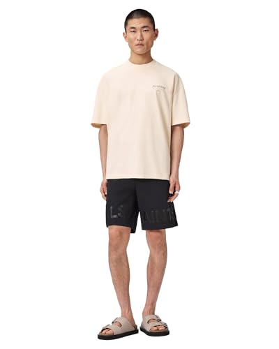 Image of AllSaints Men's Underground Oversized Short Sleeve Crew Neck Shirt