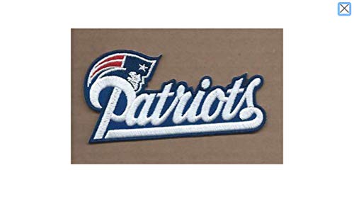 New England Patriots~Iron On NFL Logo~ Embroidered Patch~ from USA~