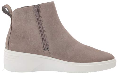 ECCO Damen Soft 7 Wedge Diffuse Ankle Boot, Grau (Grau Warm Grey), 37 EU