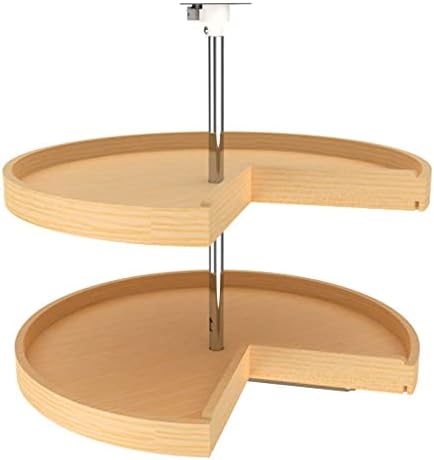 Rev-A-Shelf 28" Pie-Cut Lazy Susan Organizer for Base Corner Kitc...