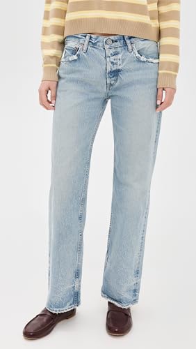 MOUSSY VINTAGE Women's Wildwood Straight-Low Jeans2