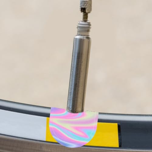 Adhesivos Reflectivos para Válvula de Bici, 3 Hojas miniatura 4