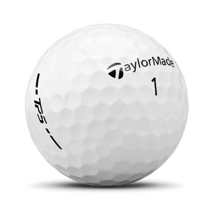 Buy Taylormade TP5 Golf Balls - White (Pack of 12) Online at Low