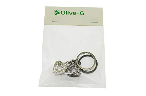 Amazon.co.jp: Olive-G 2色セット ロータリーエンジン キーホルダー 