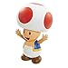 Super Mario Action Figure 2.5 Inch Red Toad Collectible Toy