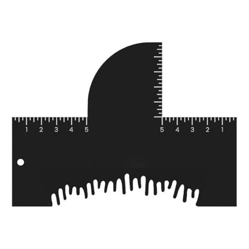 Tarjeta De Perfeccionamiento | Cartulina De Estilizado Para Cortes,Tarjeta De Perfeccionamiento Para Barbero De Contorno Y Estilizado Capilar Recorte De Barba Y Bigote Afeitado Definido