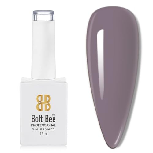 Image of Bolt Bee Color Gel Nail Polish Soak Off UV Gel DIY at Home Manicure Salon Nail Art (156, 15ml)