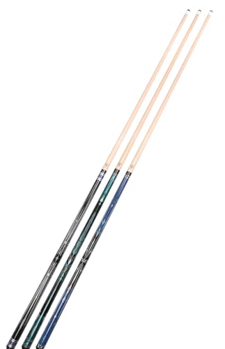 Taco de billar canadiense de arce 1/2, 58 in, con punta 12.5 mm miniatura 2