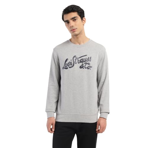 Image of Levi's Cotton Blend Men Crew Neck Sweatshirt