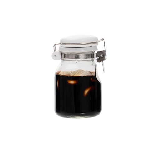 セラーメイト 【新タイプ】 保存 瓶 ワンプッシュ 便利びん 調味料入れ ドレッシング ボトル ガラス 容器 180ml 日本製 302059の商品画像（Amazon）