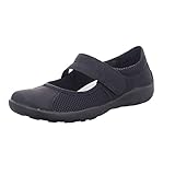 Auswechselbare Einlegesohle Remonte Damen R3510 Ballerinas, Schwarz (Schwarz/Schwarz/Schwarz 02), 38 EU