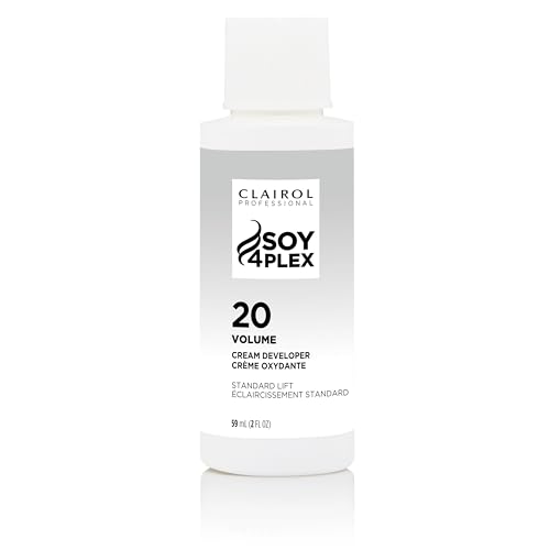 Clairol Professional Crème Permanente 20 Volume Hair Developers | For Coloring, Lightening & Lifting with Deep Conditioning Formula | Packaging May Vary