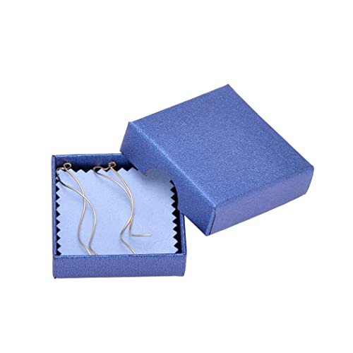 2.5" Long Sterling Silver S Curving Wire Tassels Pull Through Threader Earrings, Yellow Gold Plated #TOP6