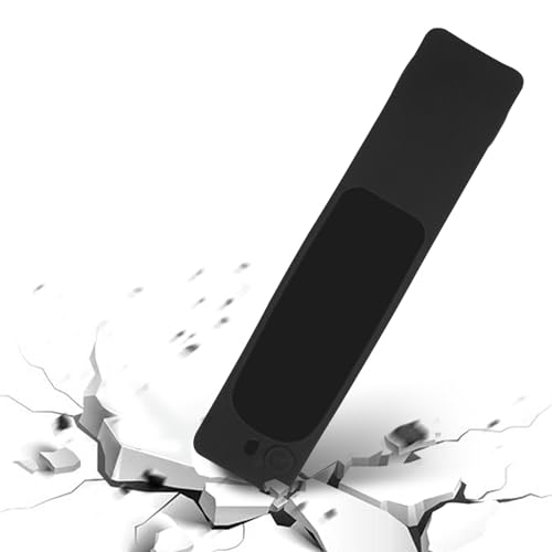 PUSOKEI Manchon de en Silicone pour Télécommande, Prise Améliorée et Complète, Lavable et Légère, Compatible avec la Plupart des Télécommandes de Série (Costume Noir)
