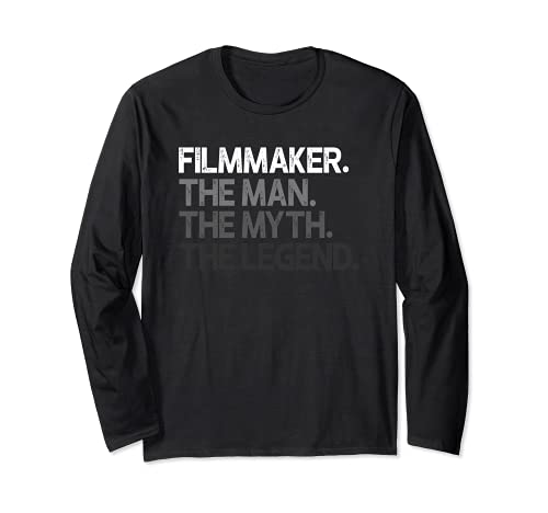 Filmmaker Film Director Maker Man The Myth Legend Gift Manga Larga