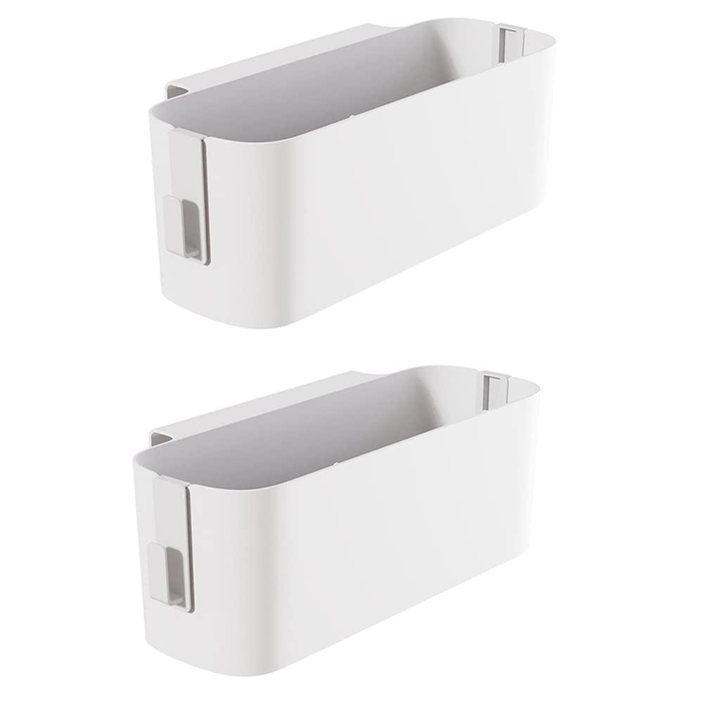 Hndhbfgrt 2X Bedside Bed Shelf Pockets Storage Holder to Storage Remotes Cellphone Charging Bed Living Room Bathrorm Accessories-A