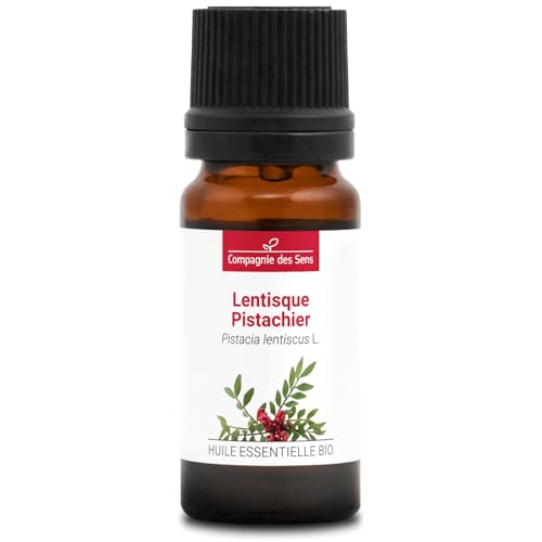 LENTISCO - 10 mL - Aceite Esencial Orgánico - 100% Puro, Natural, Quimiotipado y Certificado AB