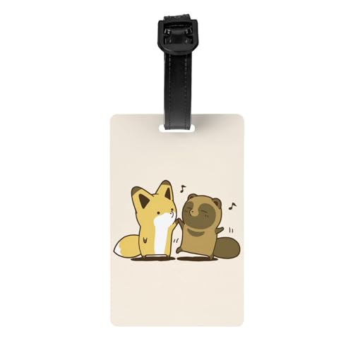 �^�k�L�ƃL�c�l �l�[���^�O �X�[�c�P�[�X ���s�^�O �g���x���^�O ���O���x�� �J�o������ �y�� �����h�~ �l�[���J�[�h�t�� �ԍ��D ���s �o�� ������� �l�C �L�����N�^�[ 8.5*5.4cm