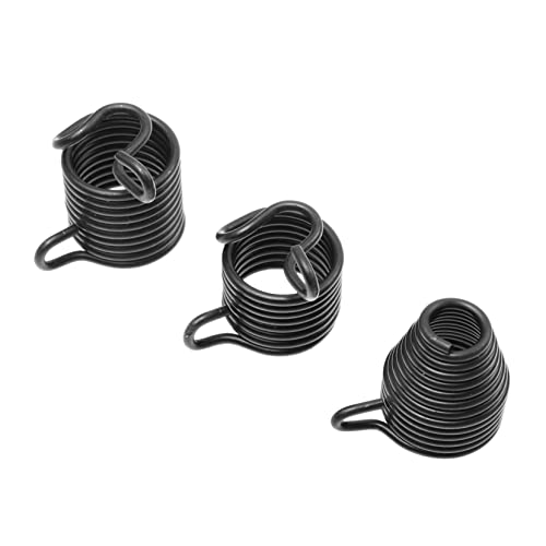 Garneck Ressort Pour Marteau Pneumatique En Acier Noir 4X4X3.5Cm Lot De 3 PièCes Accessoires De Retenue Pour Burin Pneumatique Outil De Fixation