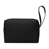 ALCXAZS Kopfhörertasche Power Bank U Disk Bag Digitaler Organizer Telefonbehälter Tragetasche Reißverschluss Reisegeschäft, Schwarz
