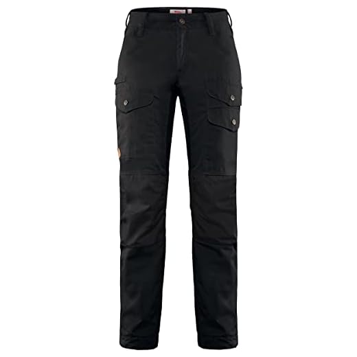 FJALLRAVEN dam Vidda Pro ventilerad Trs W byxor, svart (svart 550), 40
