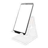 Support pour téléphone portable en plexiglas | Porte téléphone de bureau en plexiglas de design support de table pour téléphone transparent