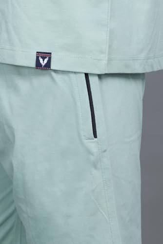 Image of GODFREY Cotton Half Trackpant with Zipper Pocket Shorts for Men | Outdoor Light Weight Sports