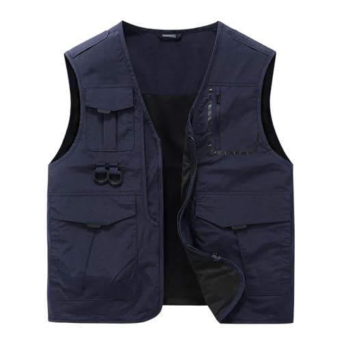 Gilet de pêche léger homme pour vos sessions photo safari et randonnées d'été