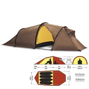 Amazon | ヒルバーグ テント Nallo 4 GT Sand | ヒルバーグ(HILLEBERG