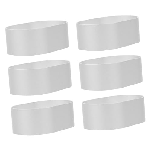 HOLIDYOYO 6piezas Molde De Pastel De Para Hornear Mousse y Galletas Para Repostería Casa y Profesionales De Limpiar y Desmoldar