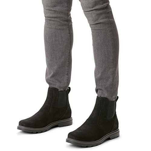 Sorel Men's Carson Chelsea Waterproof Boot - Black, Jet - Size 10 #TOP5