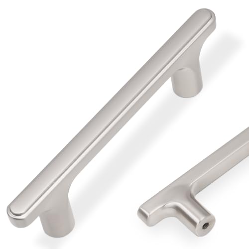 COTYKILEY 10 Pack 3 Inch(76mm) Brushed Satin Nickel Cabinet Handles Kitchen Cabinet Pulls Cabinet...